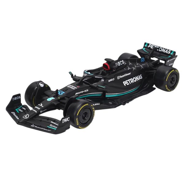 Burago Mercedes-AMG Petronas F1 Team W14 2023 Diecast 1:24 Scale Model Car