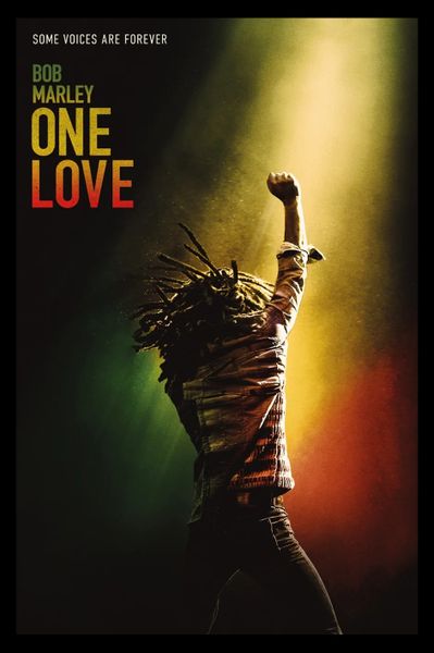 Bob Marley (One Love) Poster With Black Frame image