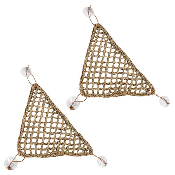 Bearded Dragon Hammock Lizard Lounger 100% Natural Seagrass Fibers