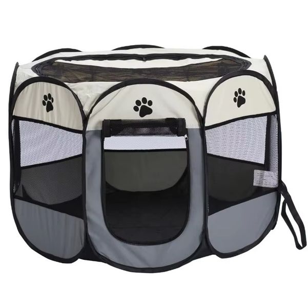 Portable Pet Playpen Tent - Folding Pet Enclosure