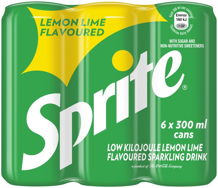 Sprite Soft Drink 300ml x 6