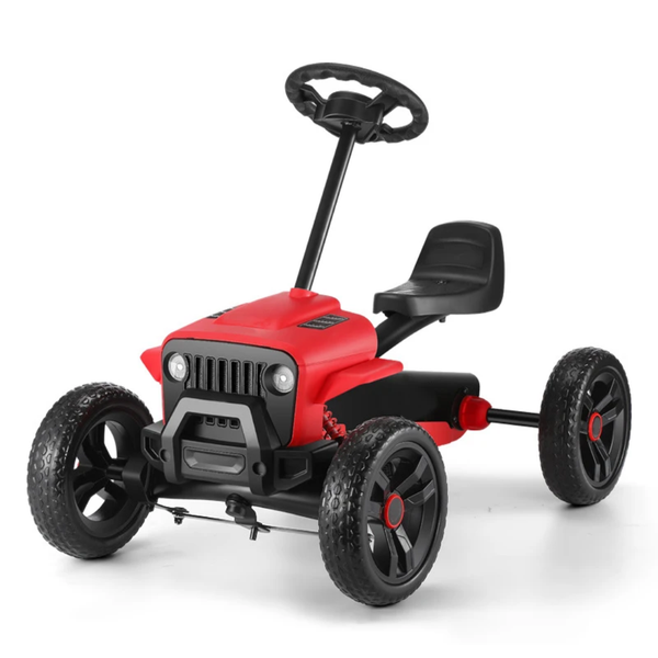 Kids Ride On P80 Pedal Go Kart with Rubber Wheels