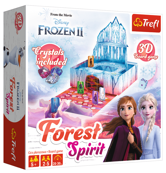 Frozen-3D Frozen Forest Spirit Board Game