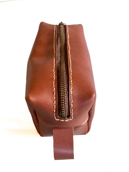 Genuine Leather Toiletry Bag