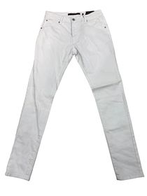 CUTTY - C Tuber Mens Stretch Denim - White Skinny Jeans | Shop Today ...