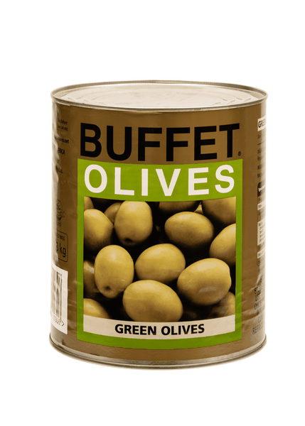 Buffet Olives - Green Catering Olives - 3.05kg