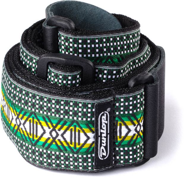 Dunlop Matrix Green Guitar Strap