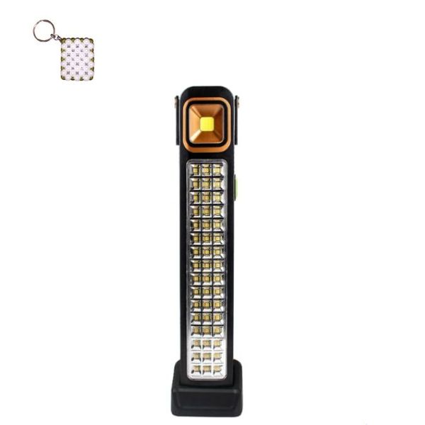 Aerbes AB-TA218 48 Black LED Solar Powered Emergency Light And A Keyholder