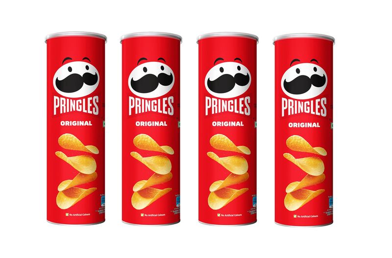 Pringles Potato Chips Original - 4 x 165g