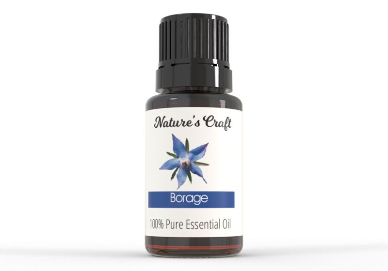 Nature's Craft Pure Borage Essential Oil 10ml