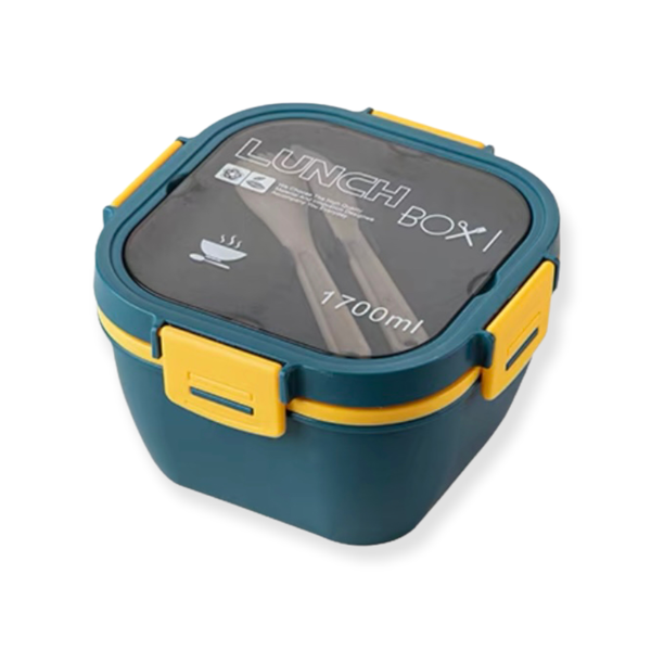 1.7L Freshmage Salad Lunch Container to Go BPA F ree Bento Lunch Box