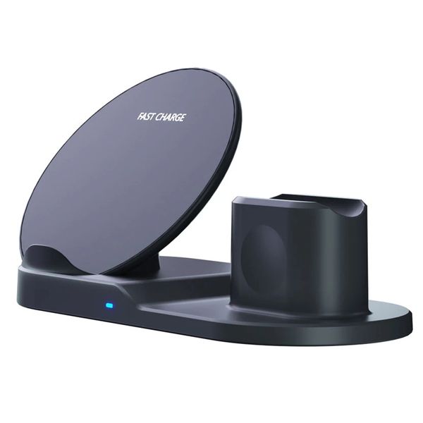 Wireless Charger Portable 3 in 1 Charging Station