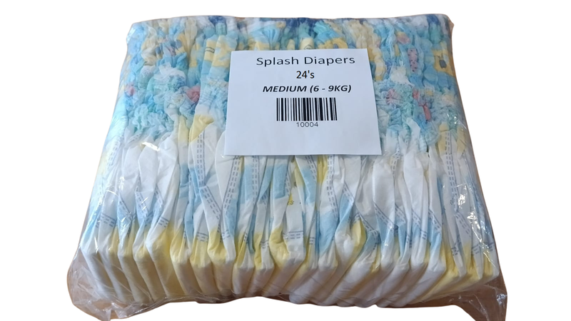Splash Swimming Nappies Size 3 (6 - 9kg) - 24's