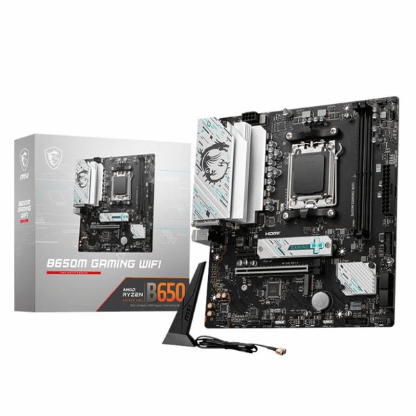 MSI B650M Gaming WiFi AM5 Micro-ATX DDR5 Motherboard