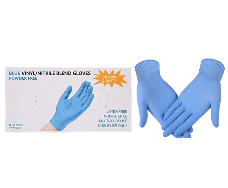 100 Count Non Latex Gloves Medium Disposable Non Sterile Powder Free Exam