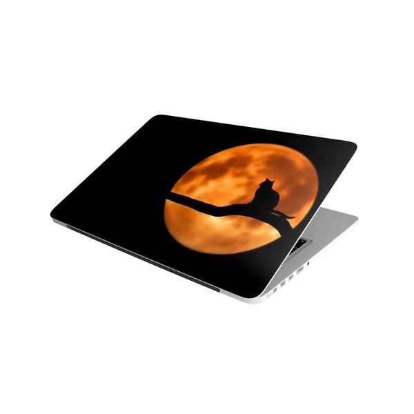 Laptop Skin/Sticker - Cat Moon