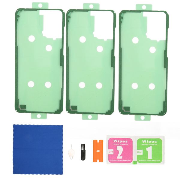 3Pieces Battery Back Cover Glue compatible with Samsung Galaxy S20+Plus G986