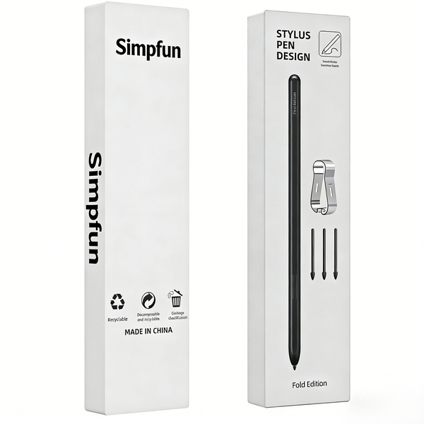 Stylus Pen Compatible Samsung Z Fold, 4096 Pressure, 1.5mm Nib, 3 Refills