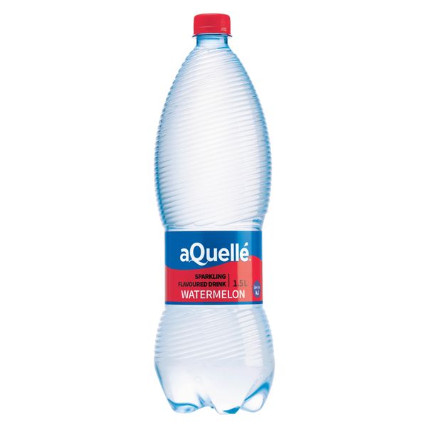 aQuelle - Watermelon Flavoured Sparkling Drink - 6 x 1.5L