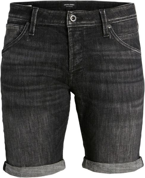 Jack and Jones - Men's Denim Shorts - Black Denim - Parallel Import