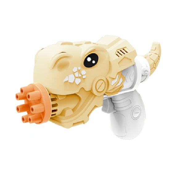 Cute 7 Holes Dinosaur Bubble Gun