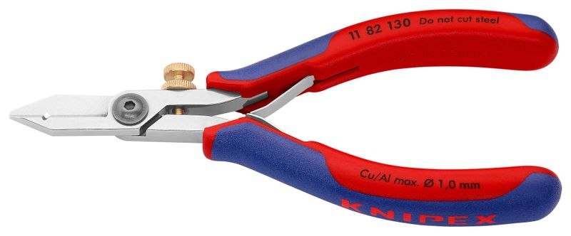 Knipex (11 82 130) Wire Stripper, Adjustable, 130mm, 0.03-1mm