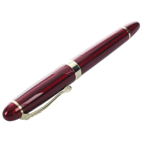 Jinhao X450 18 Kgp 0.7Mm Broad Nib Fountain Pen Red