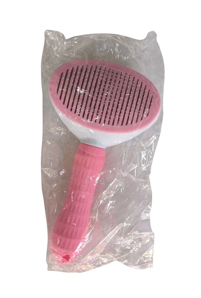 Pet Deshedding Comb - One-Button Brush for Cats &amp; Dogs