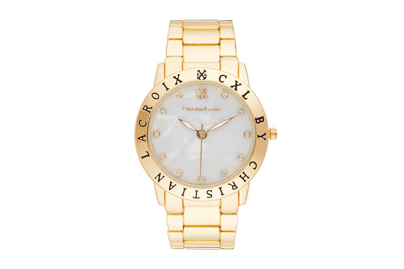 Christian Lacroix Watch Gold CXLS18052