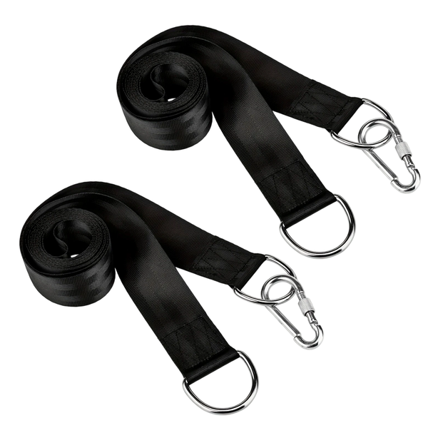 Outdoor Swing Belt - Multi functional hammock hanging belt 1.5M-2pcs