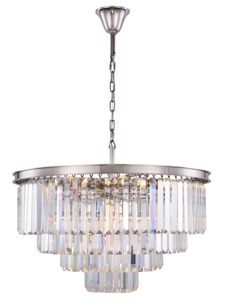 3 Light Acrylic Otis Chandelier Transparent Buy Online in South Africa