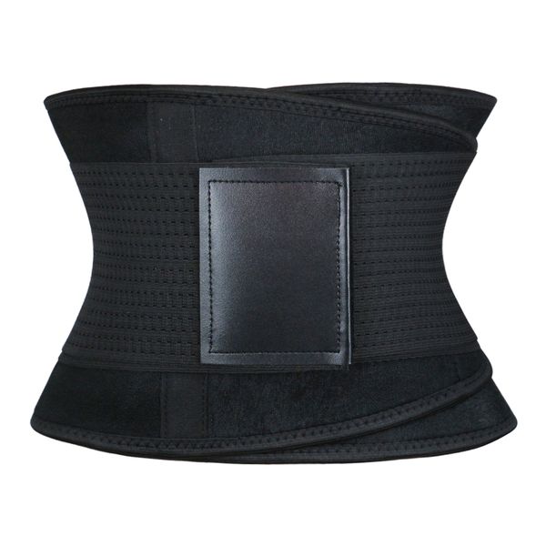 High Quality Black Waist Trainer Compression Fitness Belt - Black
