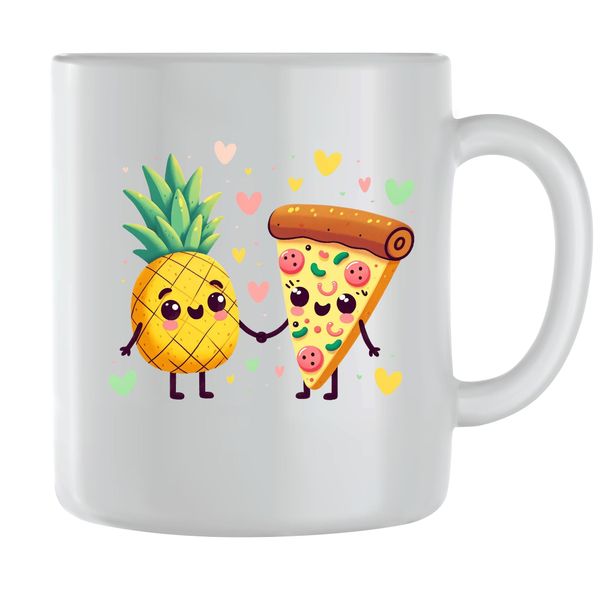Slice Coffee Mugs for Men Women Matching Couples Graphic Cups Present 092
