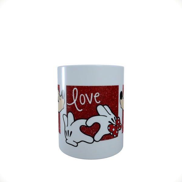 Minnie Mickey Love - Coffee Mug