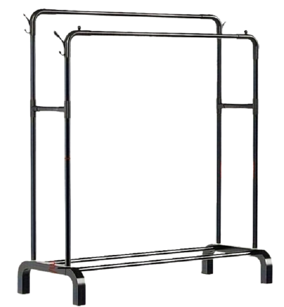 Metal Clothes Hanger Floor Type Clothing Rack