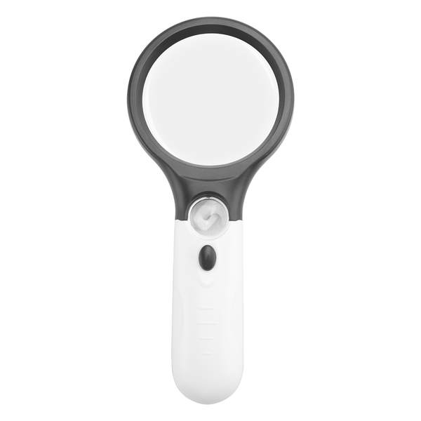 3 Led Light 45X Handheld Reading Magnifying Glass Lens Jewelry Loupe