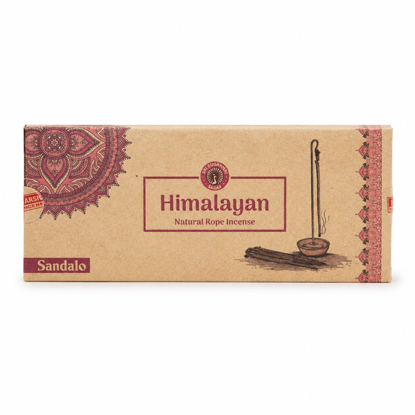 Harsha Himalayan Rope Sandalwood Refill Pack - Natural Rope Incense Refills