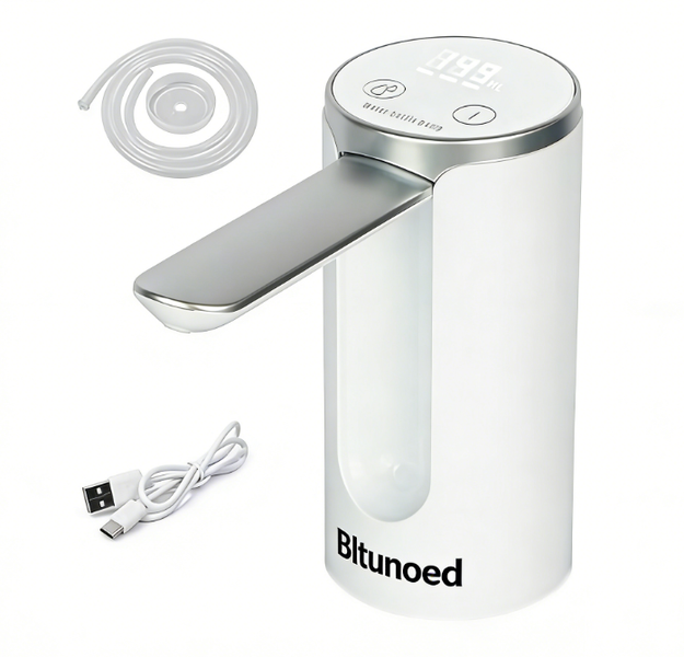 Bltunoed, Electric Water Pump with LED Display and Battery Level Indicator