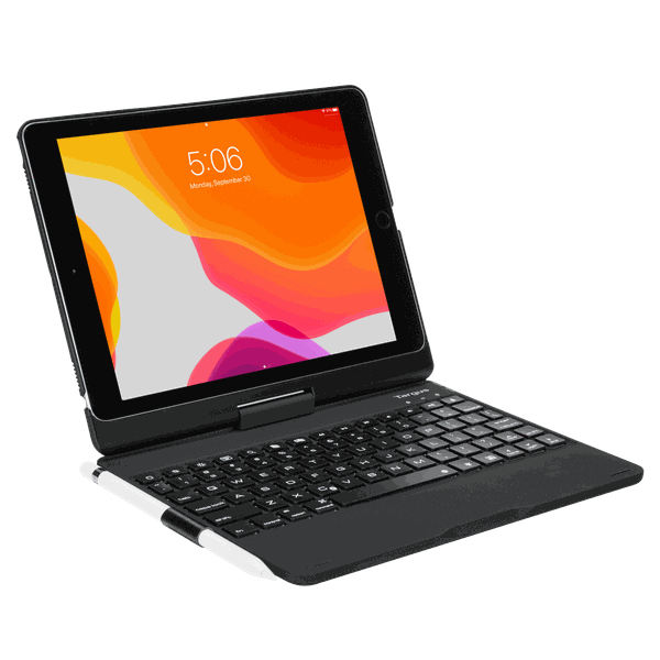 TARGUS VersaType Bluetooth Keyboard Case for Apple iPad 10.2” (2019/2021/2021) - Black