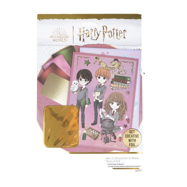 Wizarding World Harry Potter Foil Art Picture Set