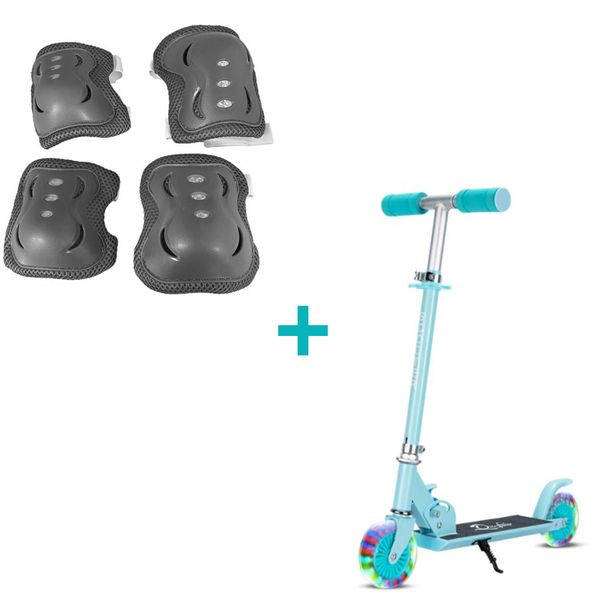 Getup Kids Scooter With Safety Pads - Blue