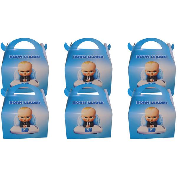 Party Favor Boxes - Boss Baby Theme