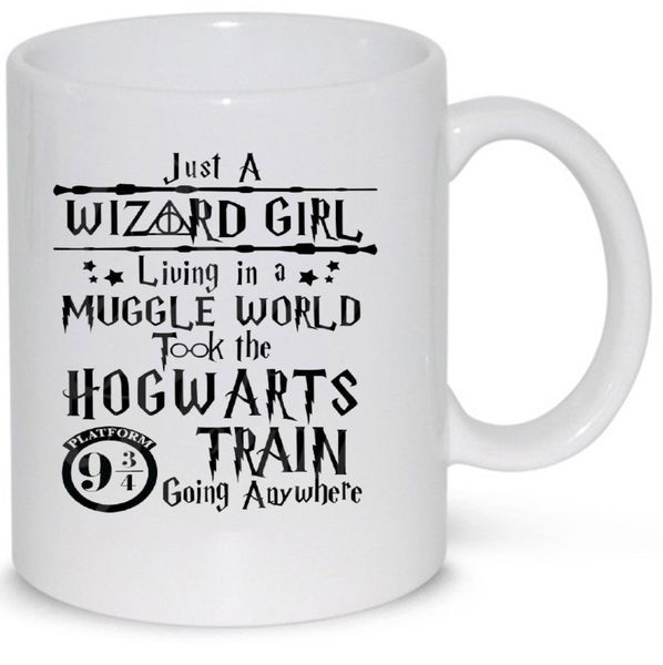 Harry Potter Wizard Girl Ceramic Coffee Mug (11Oz Standard Size)