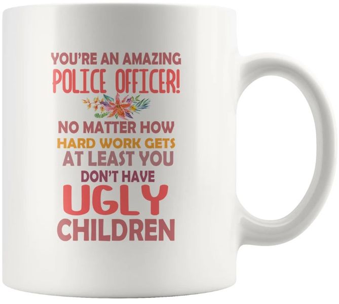 Amazing Police Officer Birthday Christmas Mom Dad Gift 11Oz Mug