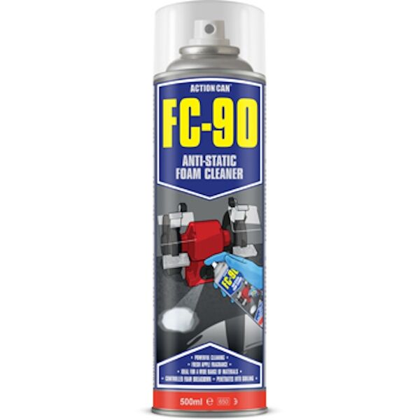 Action Can Fc-E90 500Ml Anti Static Foaming Cleaner