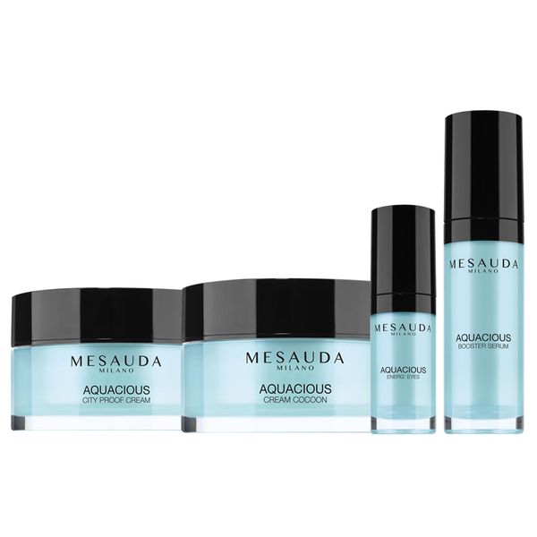 Mesauda Milano Aquacious Eye Serums &amp; Day &amp; Night Cream Complete Combo Kit