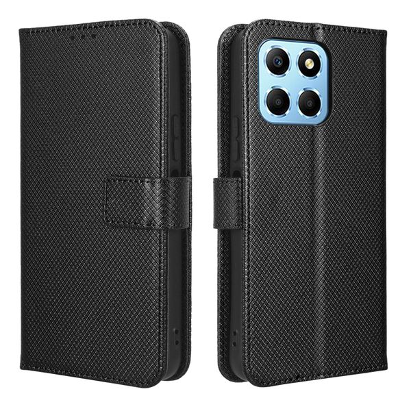 Magnetic Buckle Shockproof Wallet Cover Compatible with Huawei Nova 12i 4G