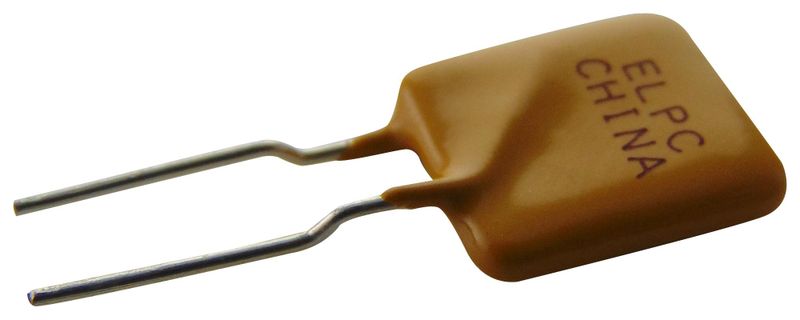 Littelfuse (LVR033K) Resettable Fuse, 330 mA, 740 mA, 21 s, Rectangular