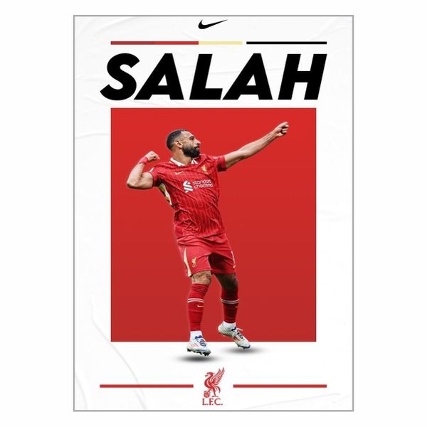 Salah Bow And Arrow Celebration Poster - A1