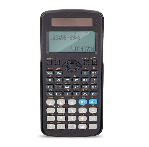 417 Functions Black Scientific Calculator